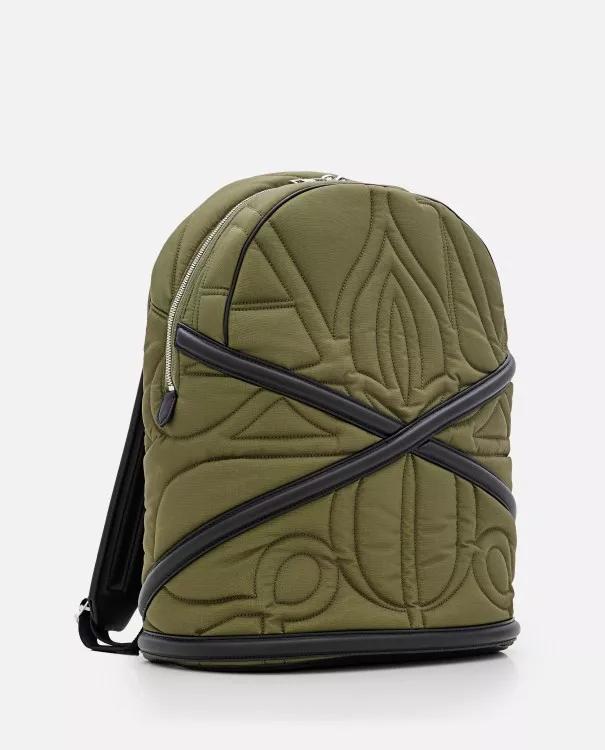 Thumbnail - Alexander McQueen Rucksäcke - Green Double Shoulder Strap Backpack - Gr. unisize - in Grün - für Damen