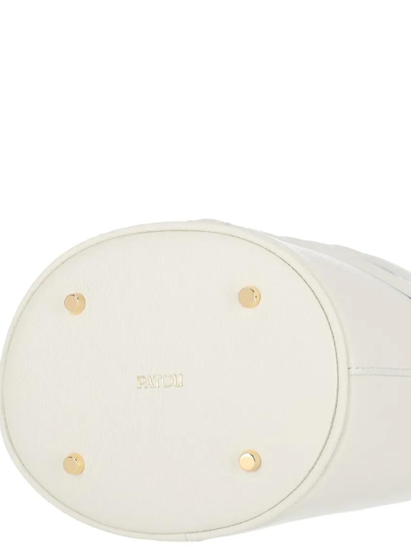 Patou Bucket bags "Jp" Small Bucket Bag – White in wit