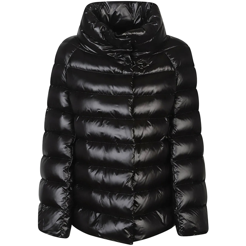 Fay Veste de transition Raglan Down Cape Black schwarz
