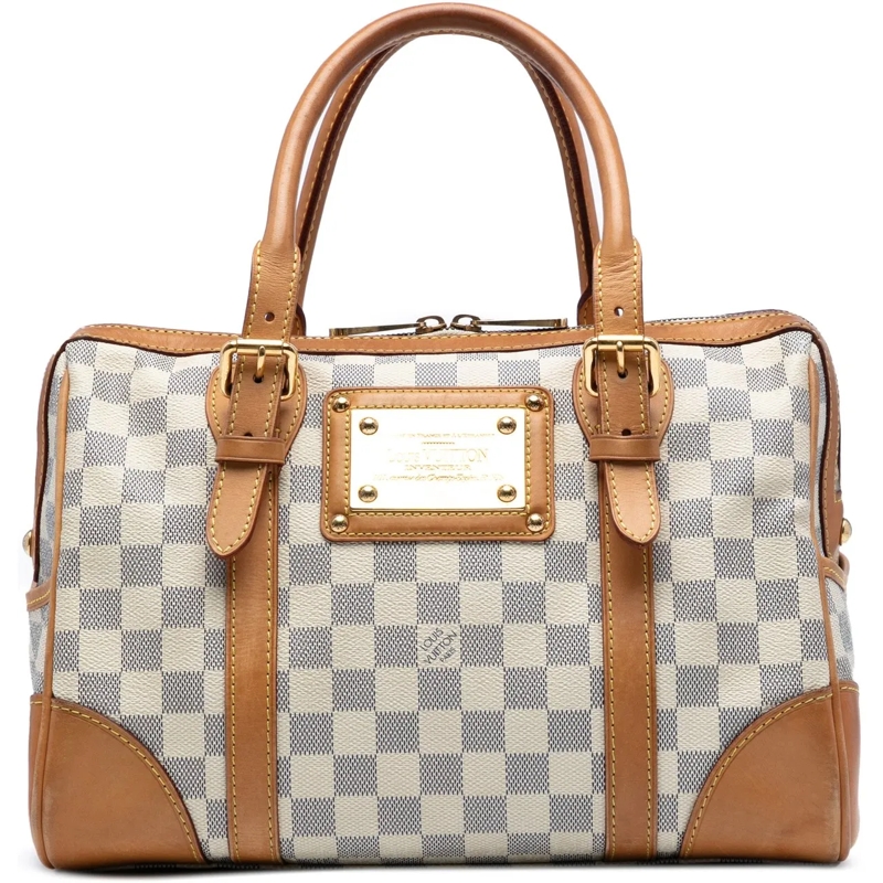 Louis Vuitton Tote Damier Azur Berkeley weiß