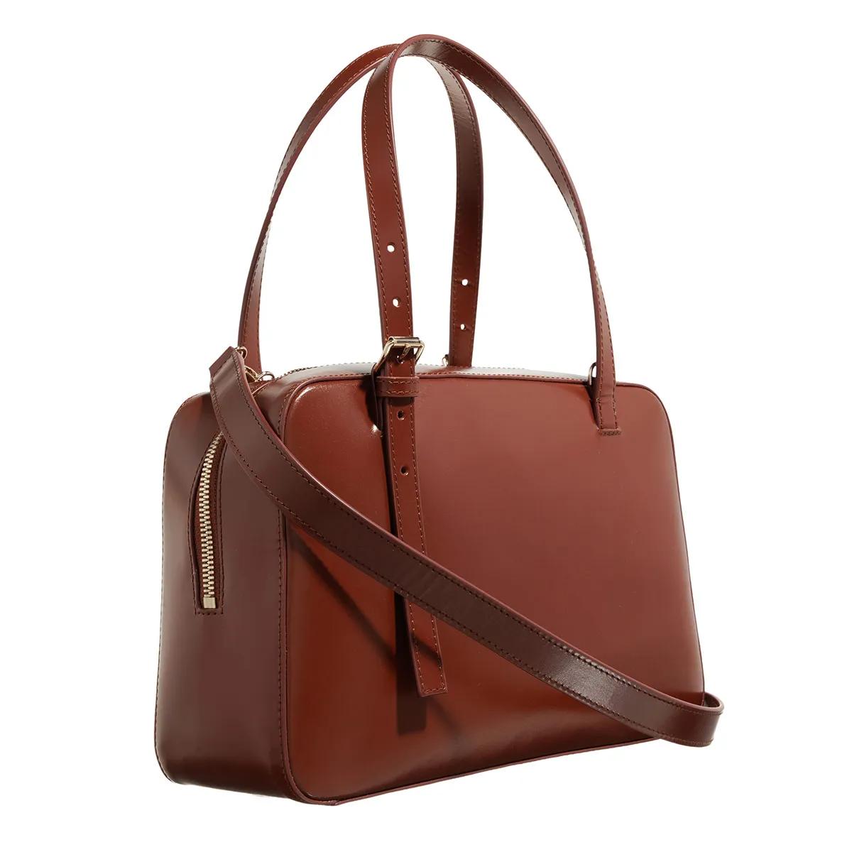 A.P.C. Satchels Sac Virginie Box in bruin