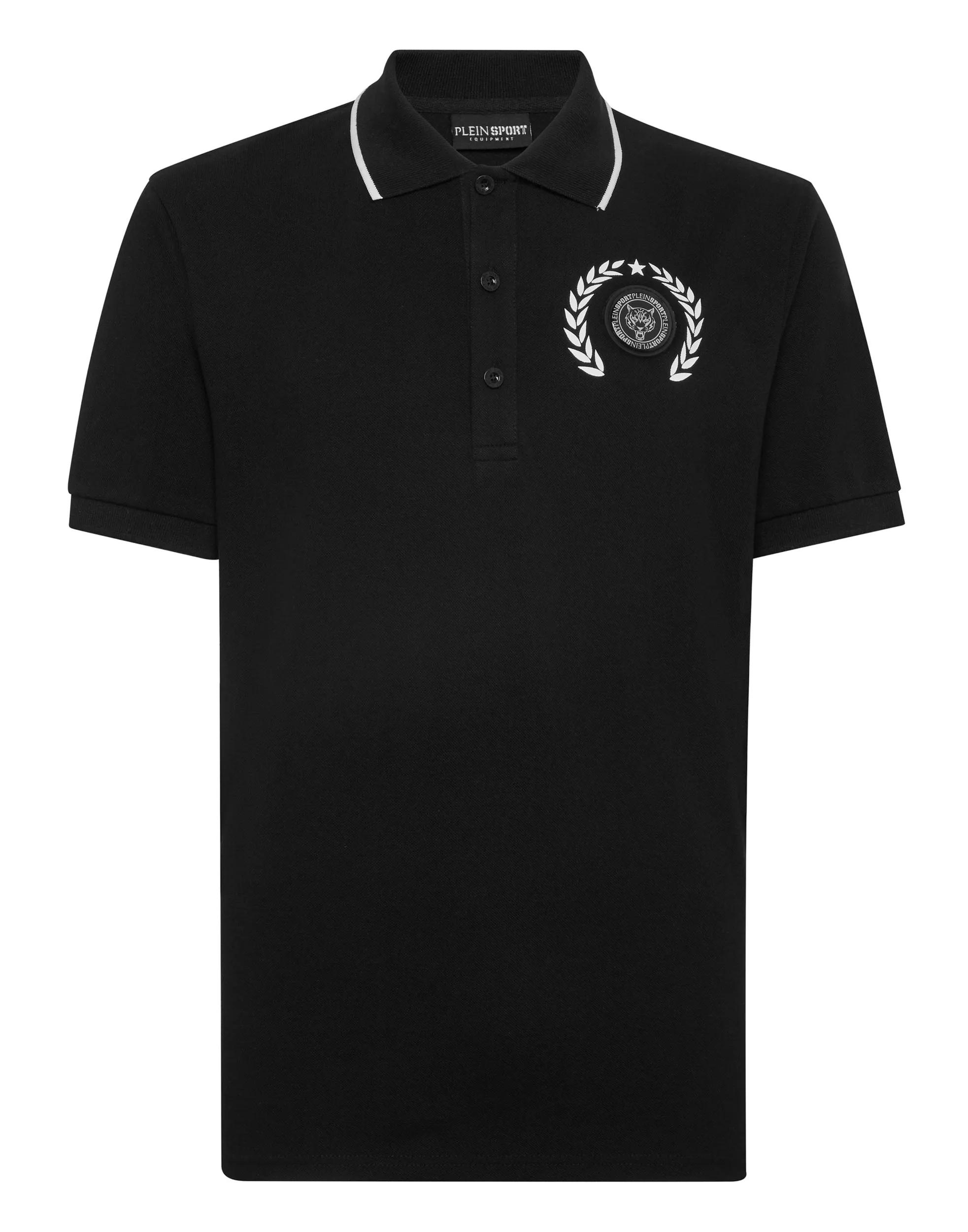 Thumbnail - Plein Sport - Poloshirt Carbon Tiger - Größe L - schwarz