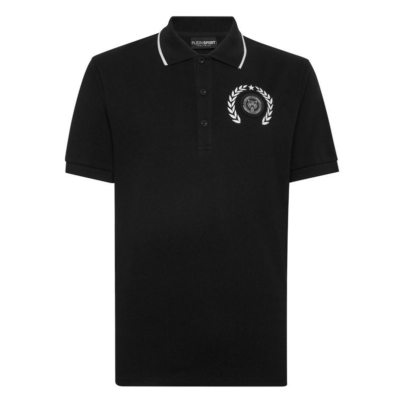 Plein Sport Top Poloshirt Carbon Tiger schwarz(Image 5)