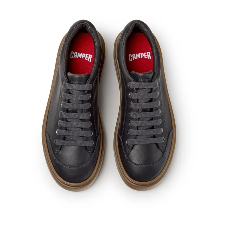 Camper Low-Top-Sneaker - Zertifikat der Leather Working Group- Schuhmach mittel-grau(Image 5)