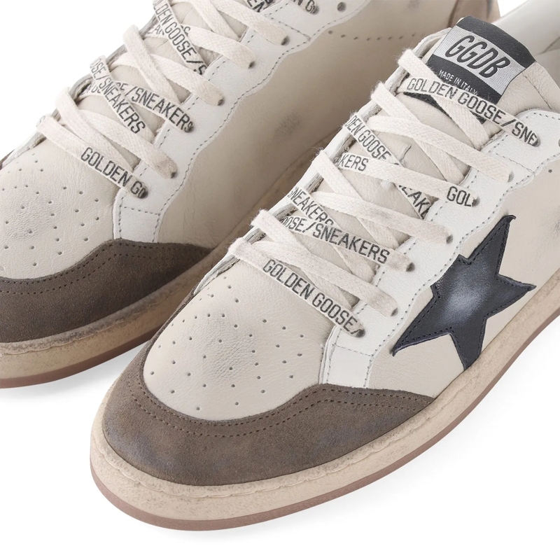 Golden Goose Veterschoenen Sneaker Ball Star beige(Image 4)