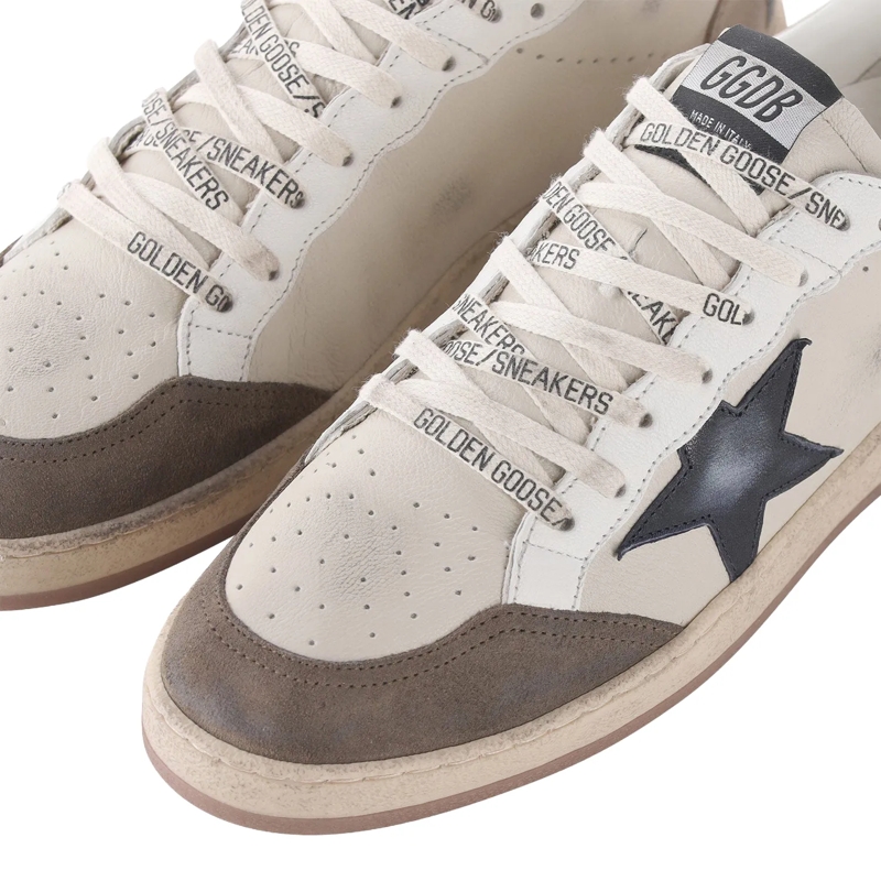 Golden Goose Veterschoenen Sneaker Ball Star beige(Image 4)