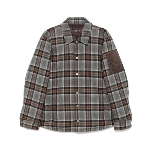 Peserico Overgangsjas Plaid-Check Jacket Multicolor