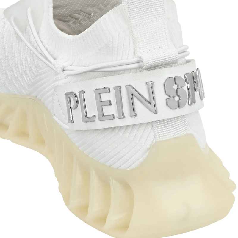Plein Sport Low-Top-Sneaker Runner Sneaker weiss(Image 4)