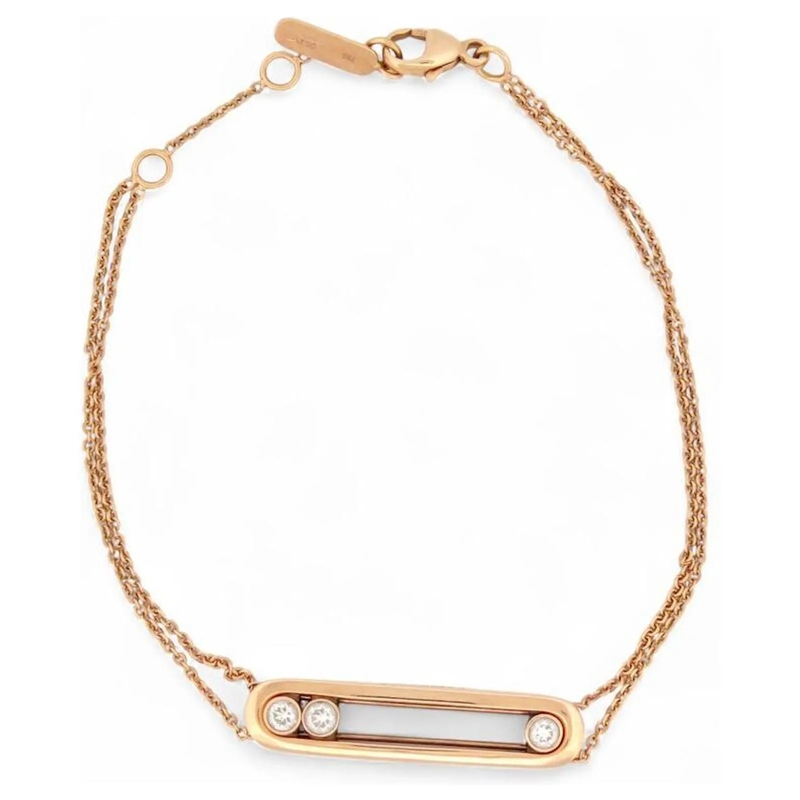 Messika Armband MESSIKA MOVE CLASSIC ARMBAND 03996-YG 18K ROSEGOLD gold