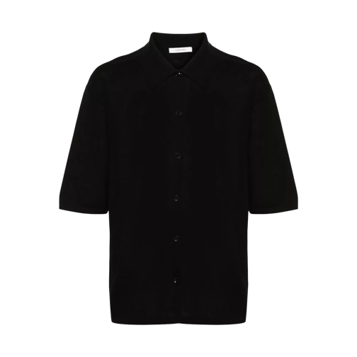 Lemaire Hemd mit klassischem Kragen black black 