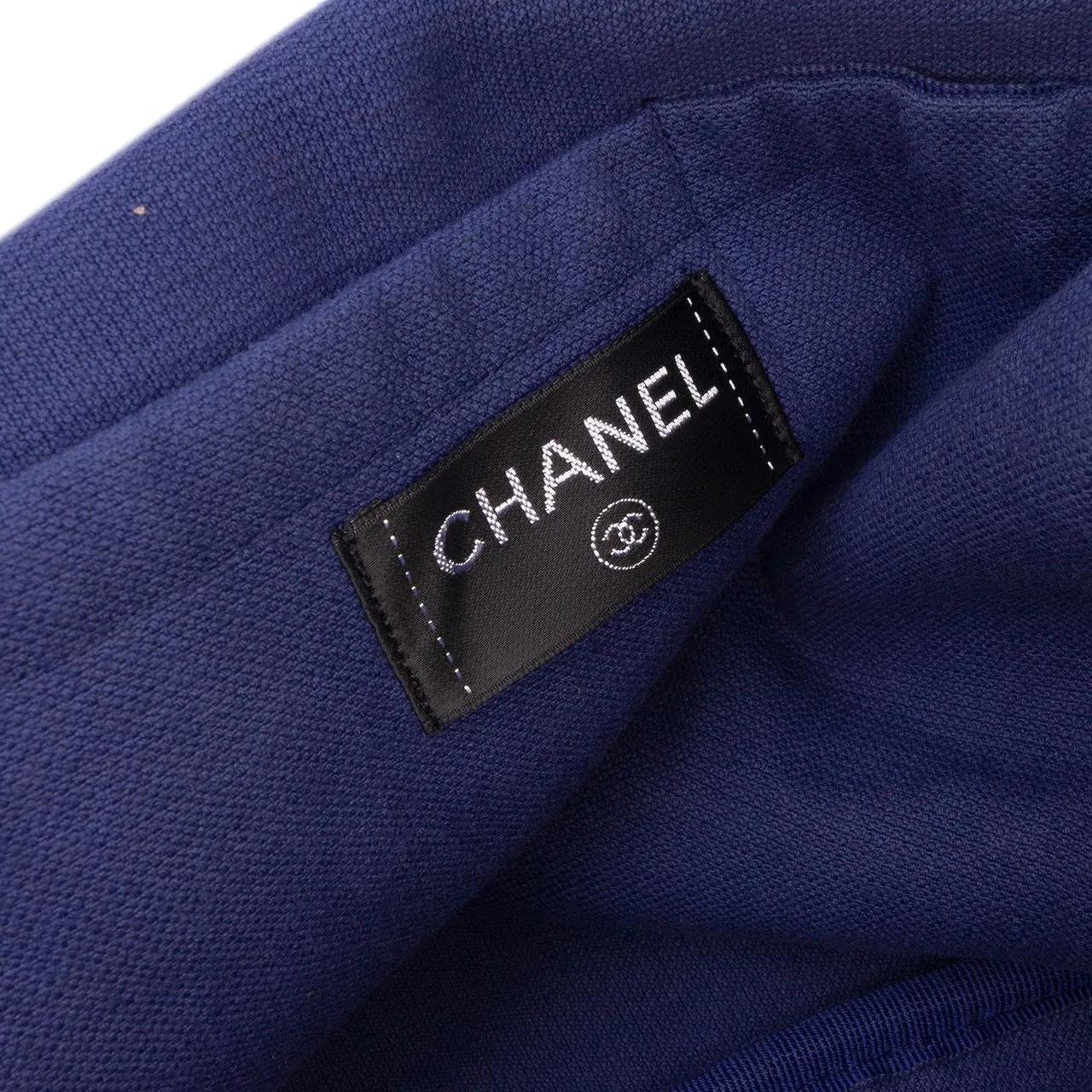 Thumbnail - Chanel Shopper - CC Terry Cloth Beach Tote - Gr. unisize - in Blau - für Damen