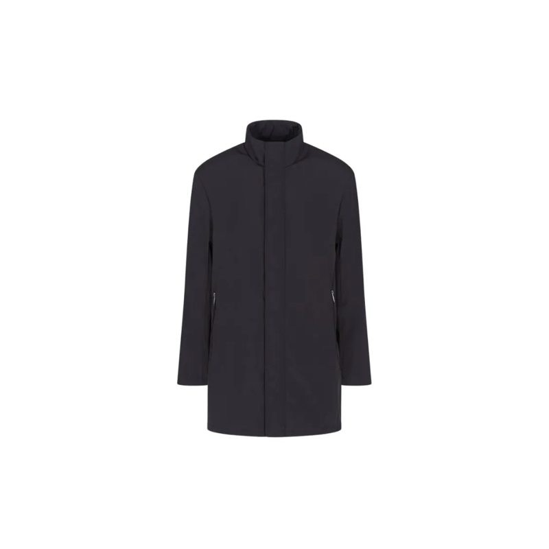 Armani Exchange Daunenjacke Lightweight Padded Jacket With High Collar Black