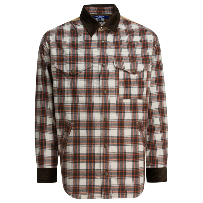 Junya Watanabe  Check Overshirt Jacket Grey