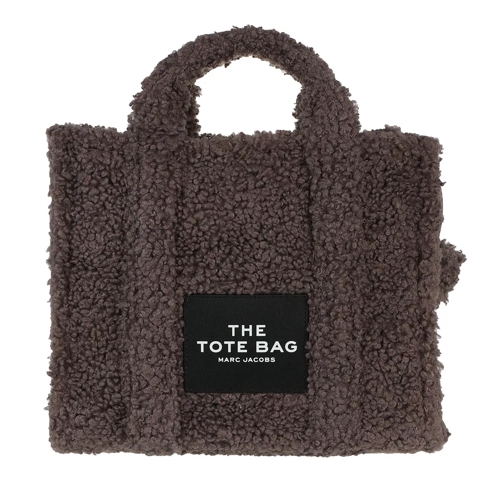 Marc Jacobs The Teddy Small Traveller Tote Bag Grey Rymlig shoppingväska