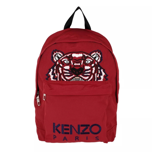 Kenzo Kanvas Tiger Medium Backpack Medium Red Sac à dos