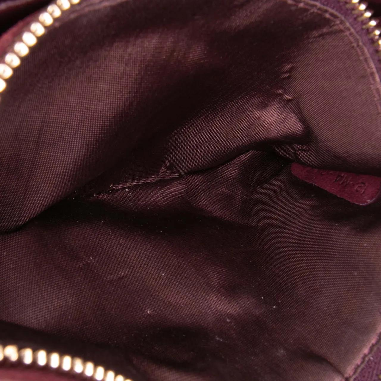 Thumbnail - Christian Dior Hobo Bags - Grained Calfskin Diorama Wallet on Chain - Gr. unisize - in Rot - für Damen