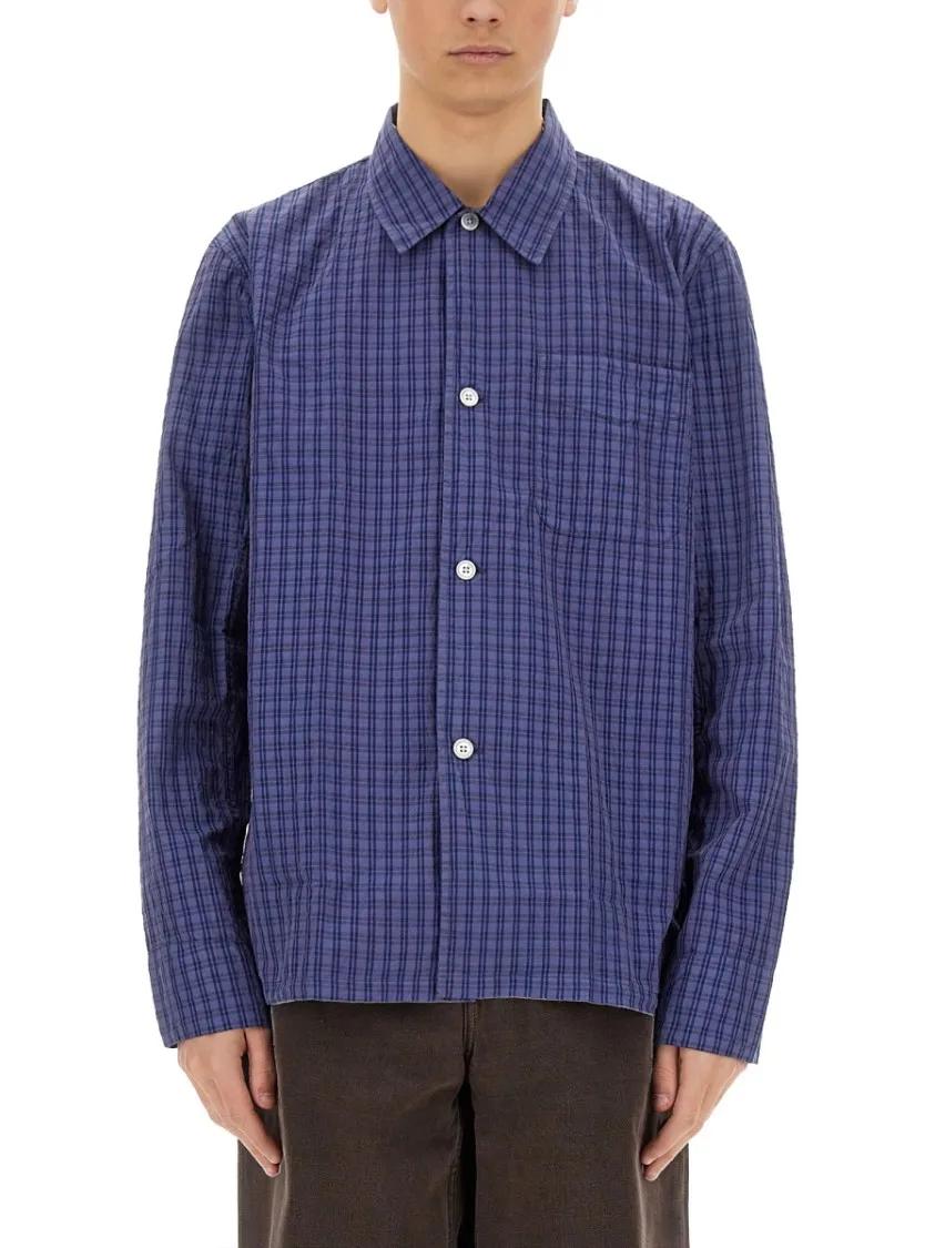 Thumbnail - Our Legacy - Relaxed-Fit Cotton Box Shirt - Größe 50 - blau