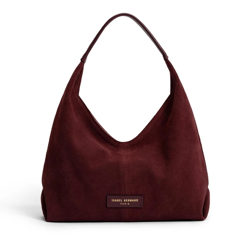 Isabel Bernard Sac hobo Honore Grace mini Handtasche Bordeaux