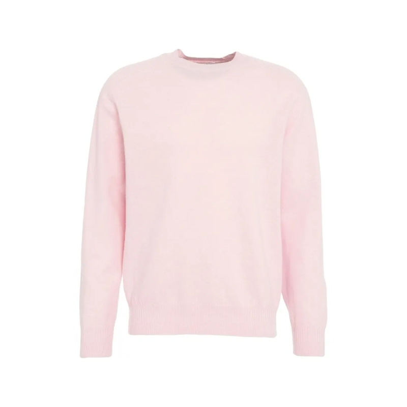 Grifoni Pullover Light Pink Crew Neck Wool Sweater Neutrals
