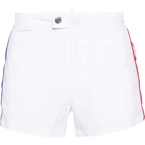 Dsquared2  Side Logo Swim Shorts weiß