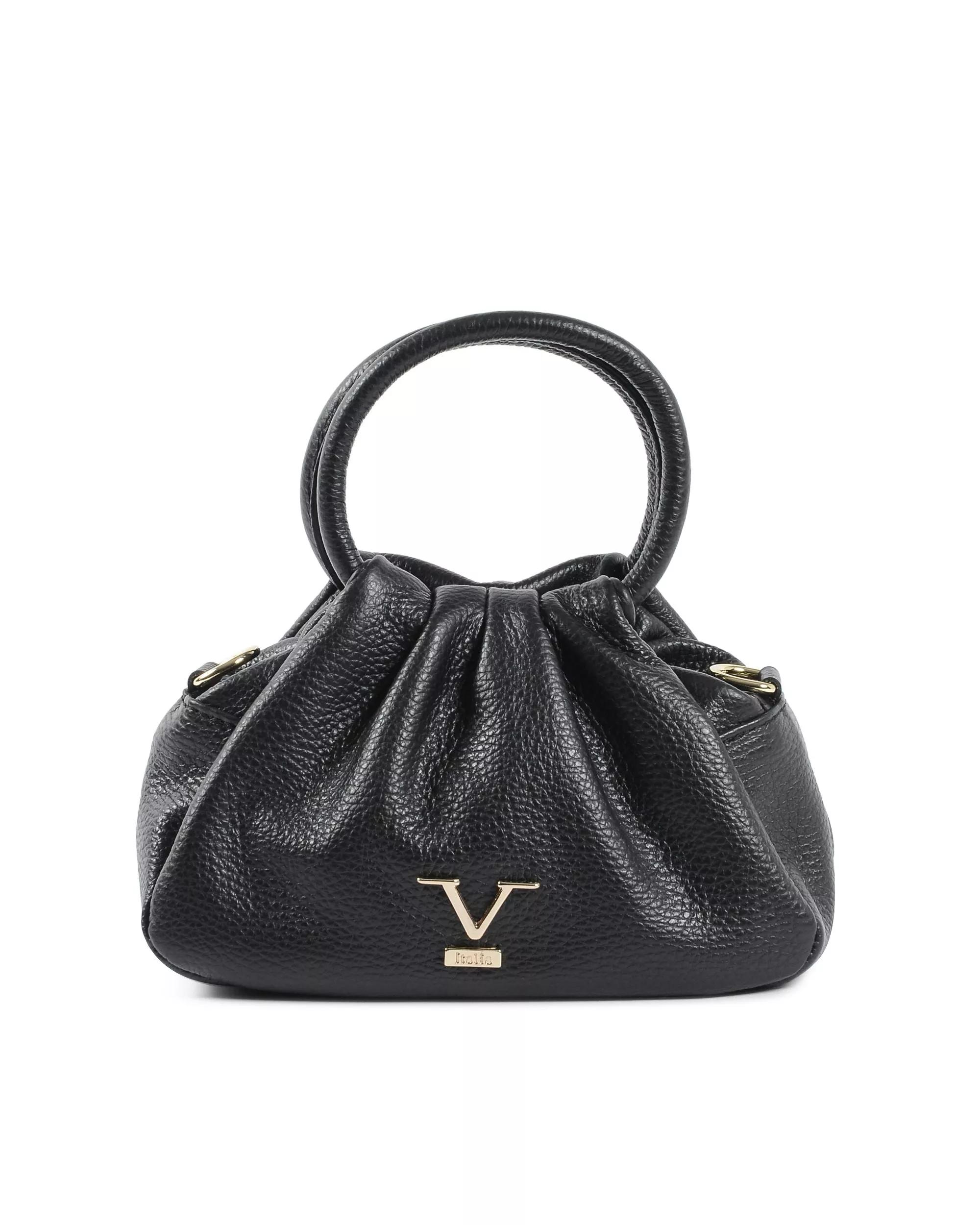 19V69 Italia Crossbody Bags - V Italia Womens Mini Bag Black 10311 DOLLARO NERO - Gr. unisize - in Schwarz - für Damen