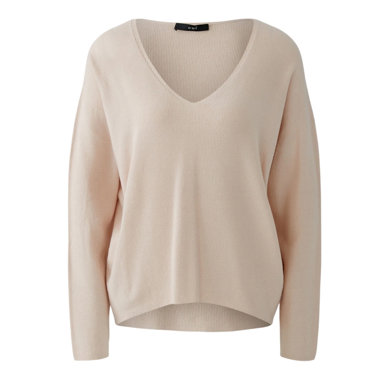 Oui Pullover Pullover FREYJA rose