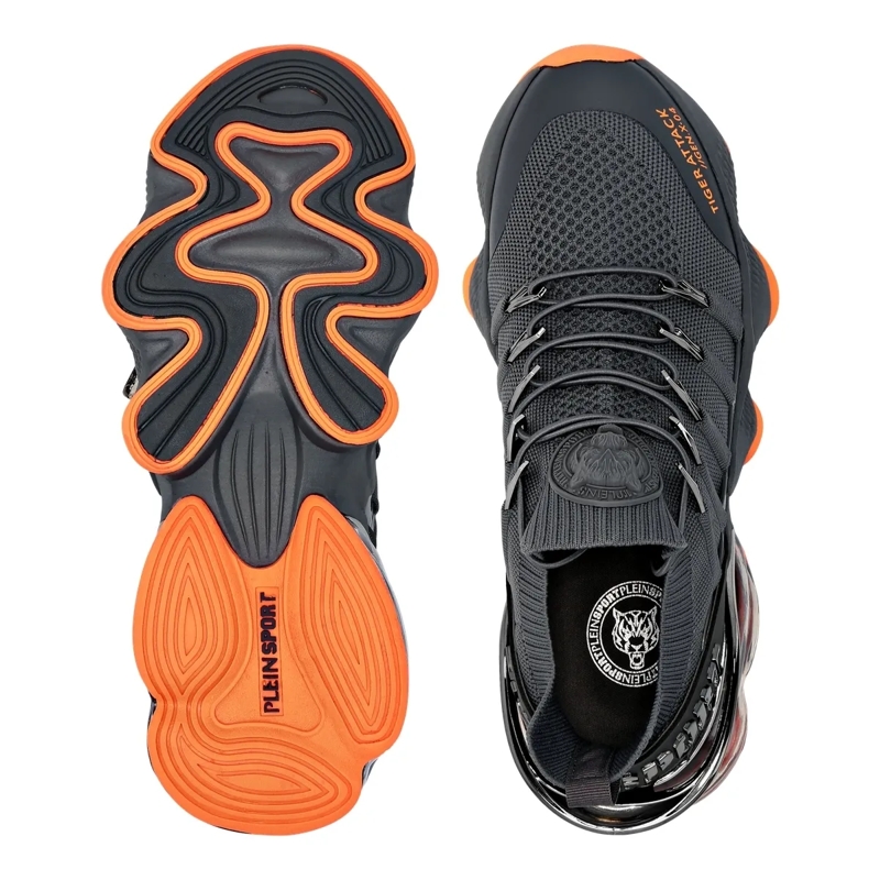 Plein Sport Low-Top-Sneaker Läufer Sneaker Tiger grau(Image 4)