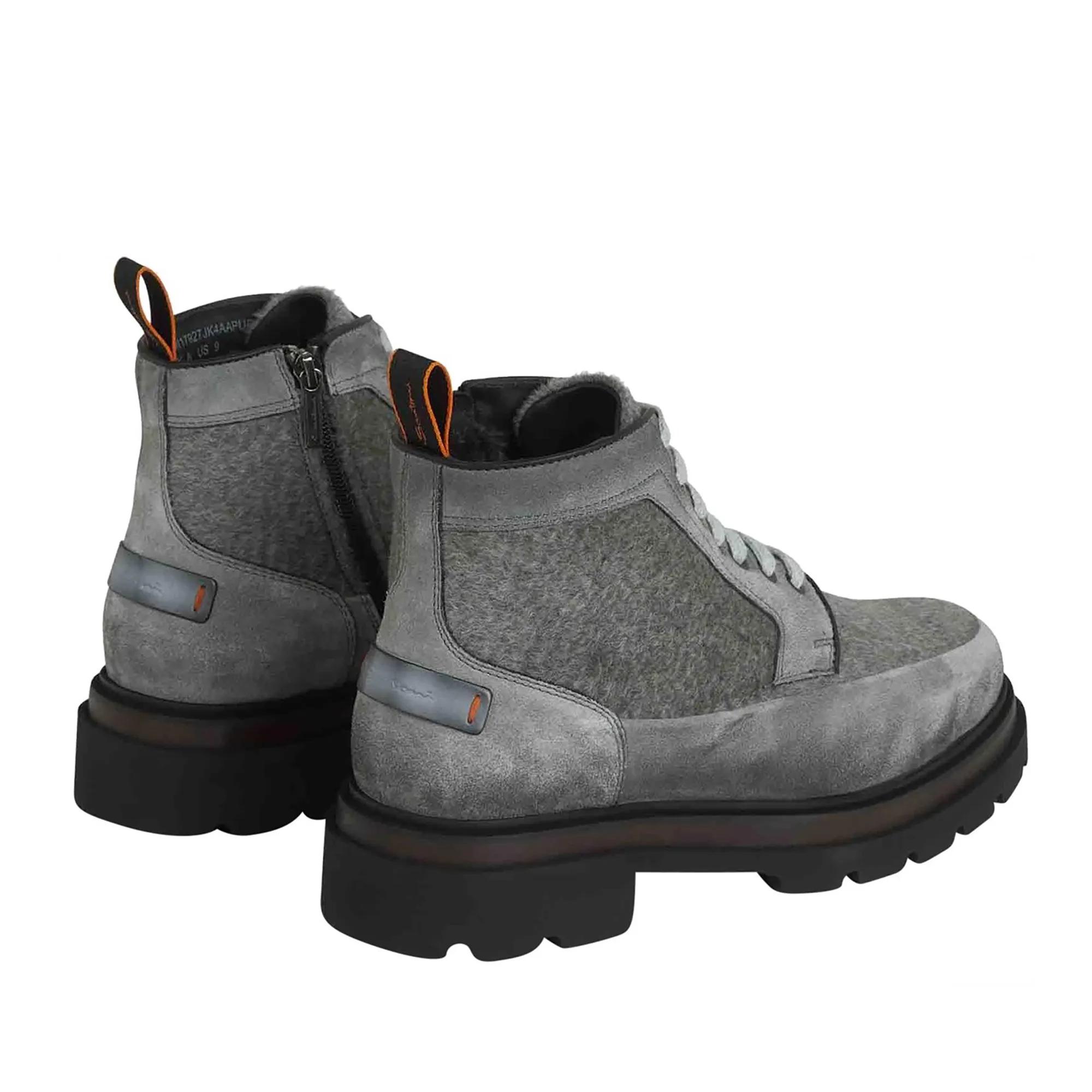 Santoni Boots Develop Suede Boots in meerkleurig