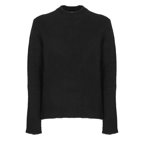 Jil Sander Alpaca Jumper Black Tröja