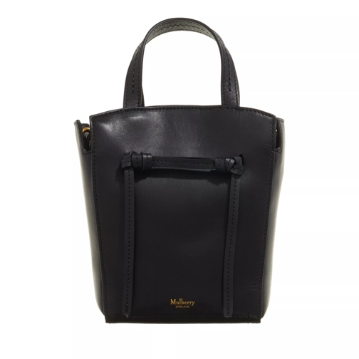 Mulberry Clovelly Mini Tote Black Crossbody Bag