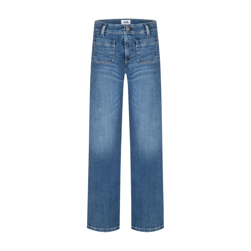 Cambio Jeans Wide Leg Jeans Tess blau