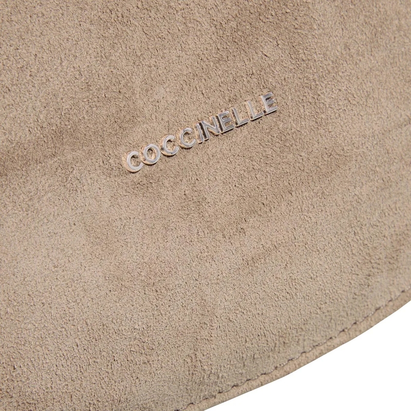 Coccinelle Hobo Bag Coccinelle Sunup Suede Warm Taupe(Image 5)