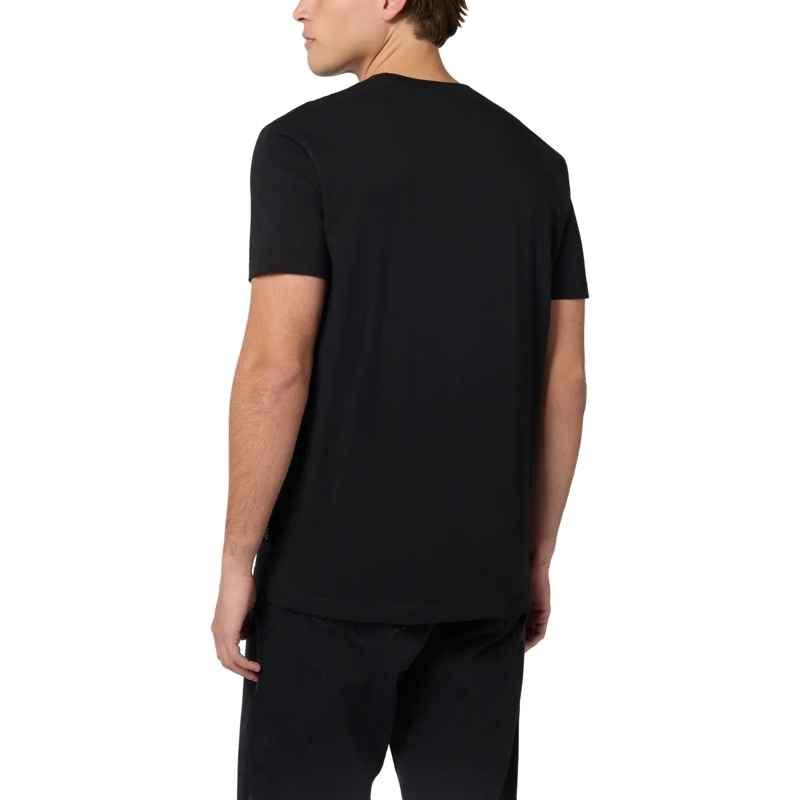 Philipp Plein T-Shirt Round Neck T-Shirt Crown Crystals schwarz(Image 2)