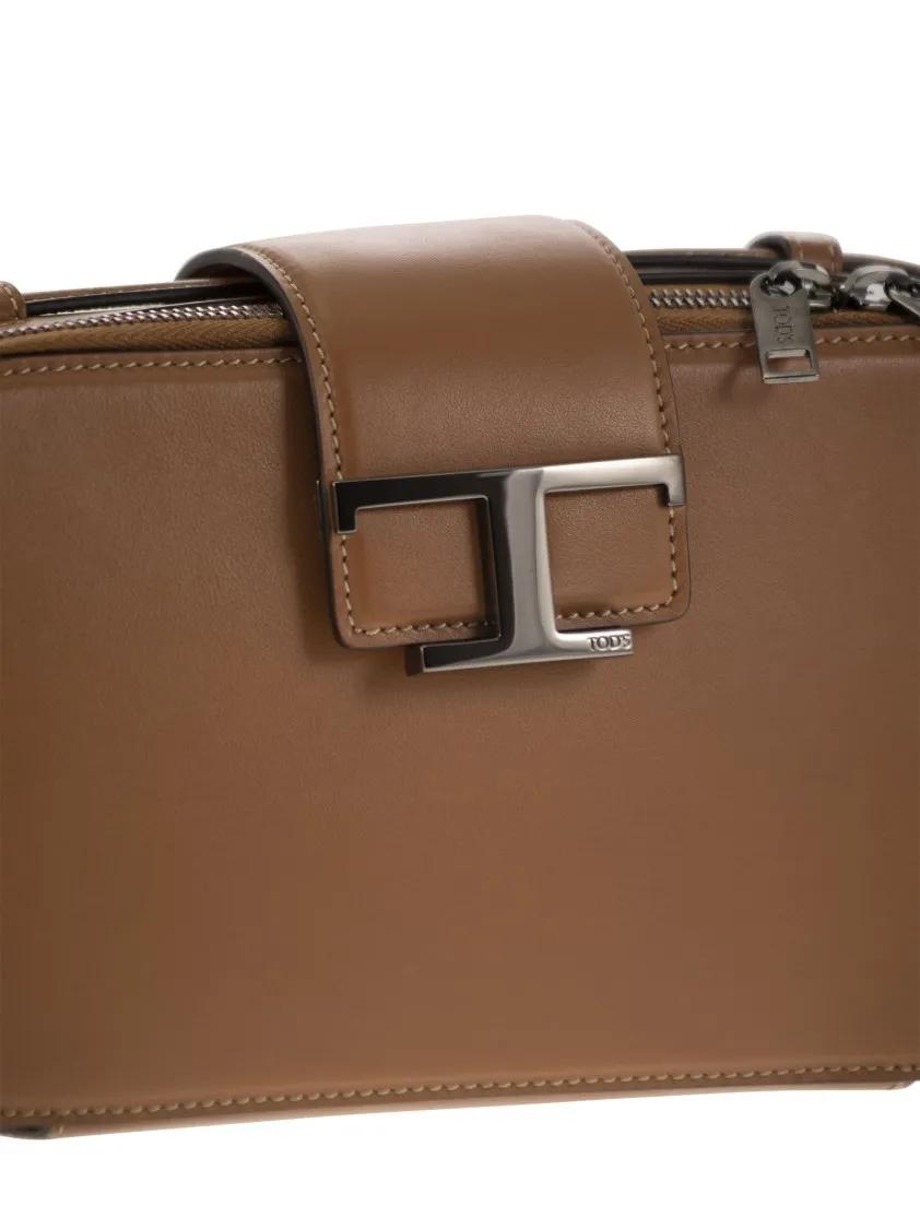 Thumbnail - Tod's Hobo Bags - Leather Mini Camera Bag - Gr. unisize - in Braun - für Damen