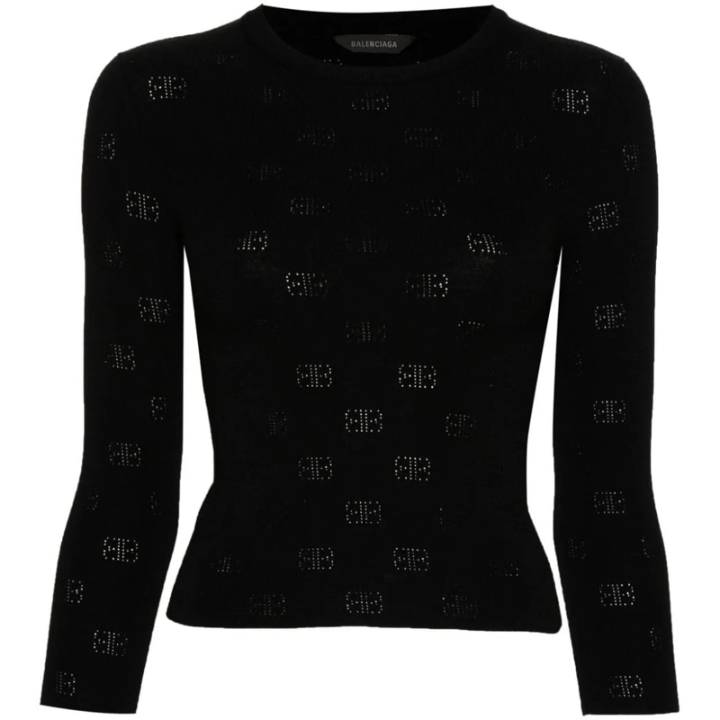 Balenciaga  Sweaters Black schwarz