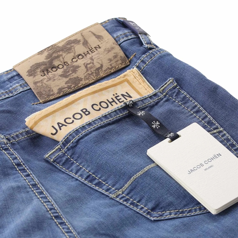 Jacob Cohen Jeans Jeans aus Baumwollmix blau(Image 4)
