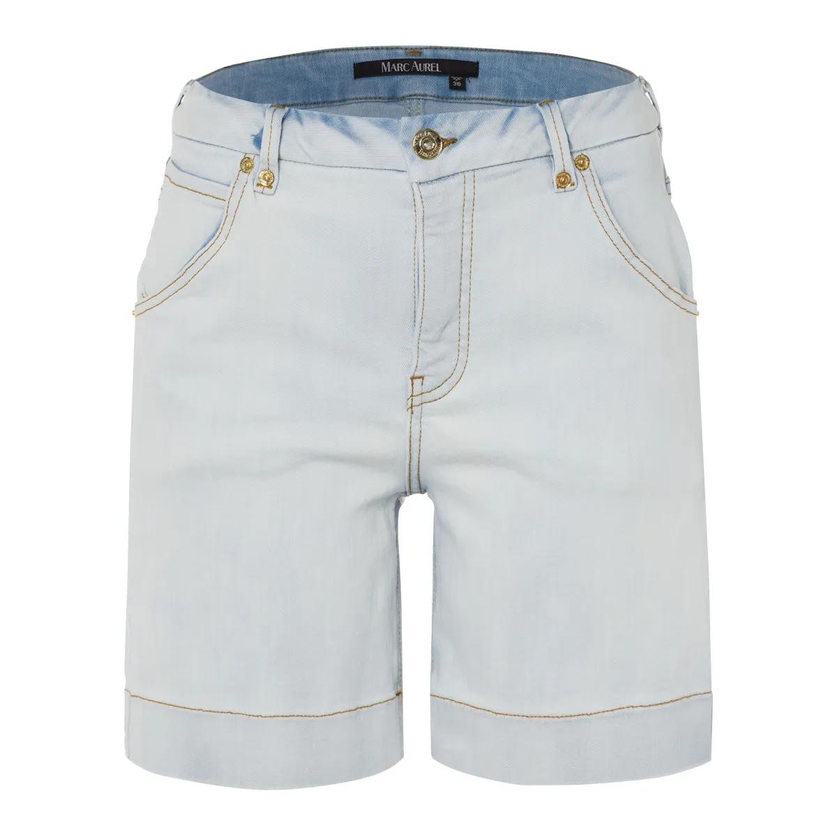 Thumbnail - Marc Aurel - Jeansshorts - Größe 38 - blau