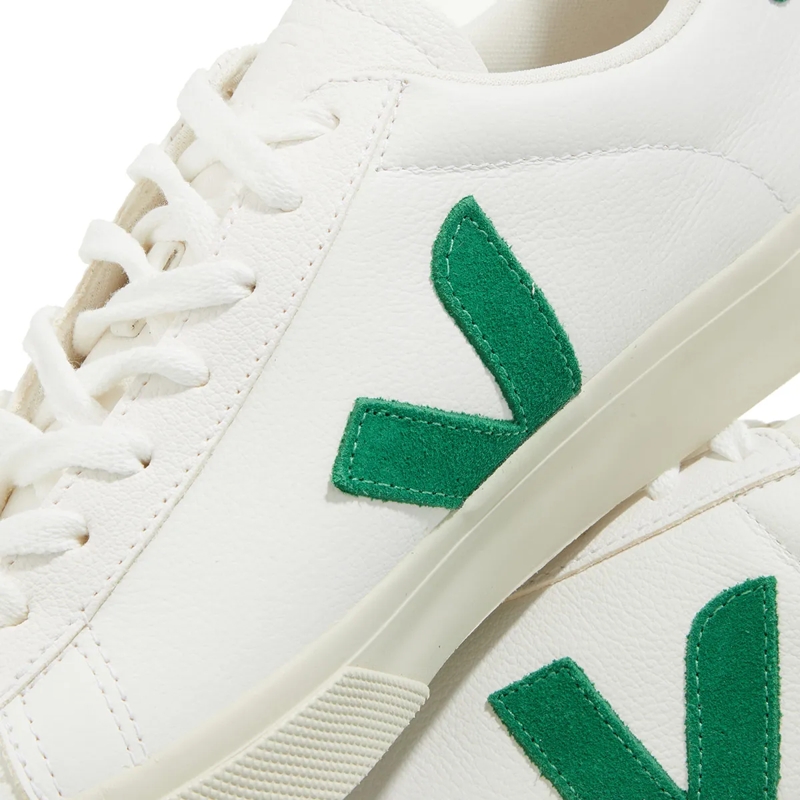 Veja Lage-top sneaker Campo Extra White Emeraude(Image 3)