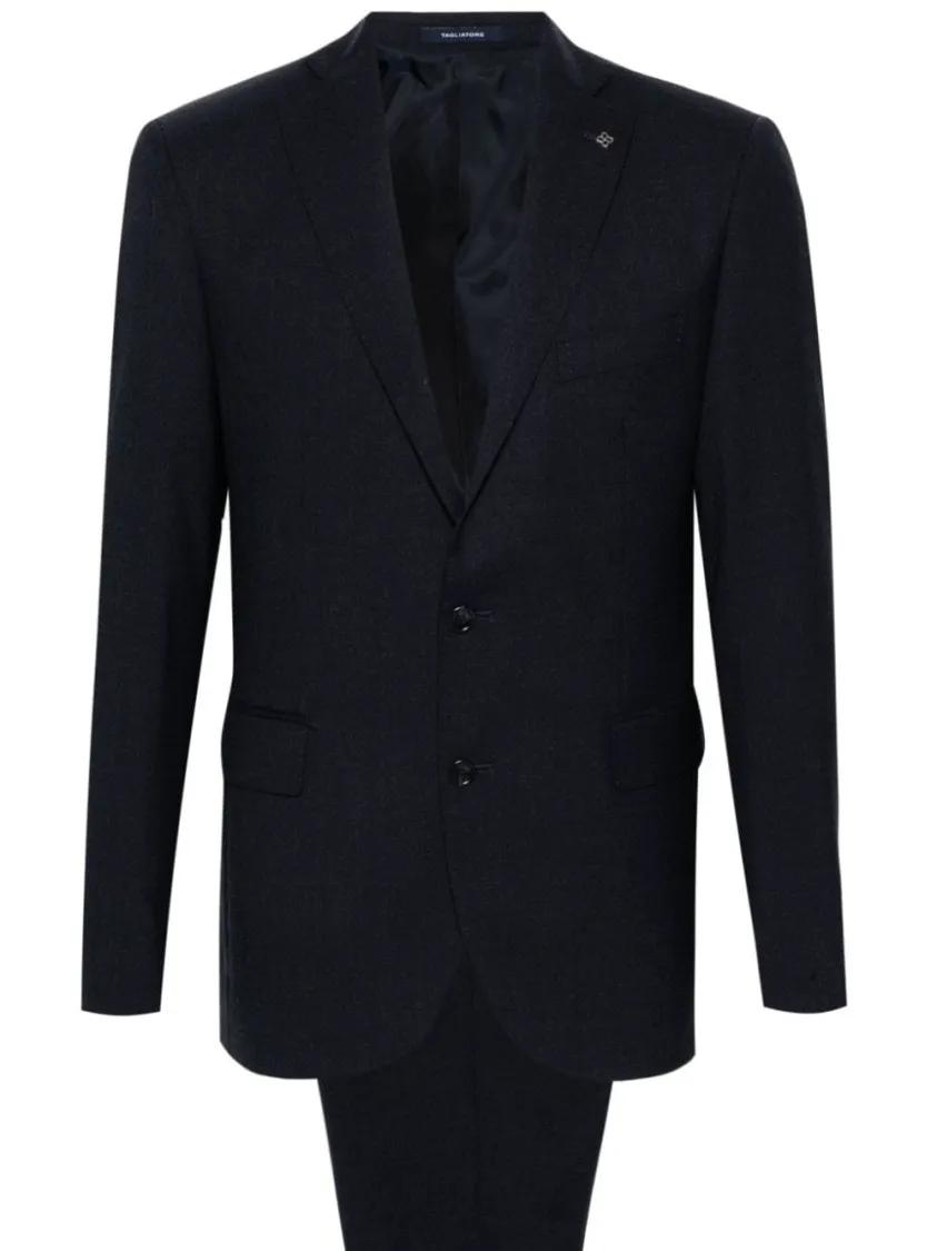 Tagliatore - Navy Blue Napoli Suit - Größe 48 - blau