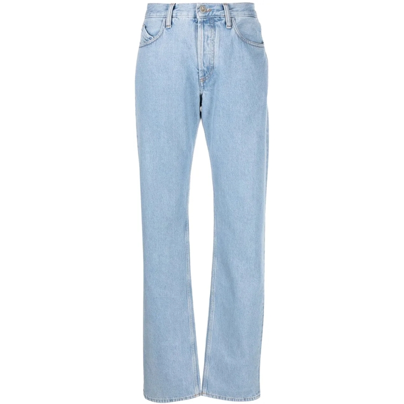 The Attico Jeans à jambe droite Jeans Blue blau