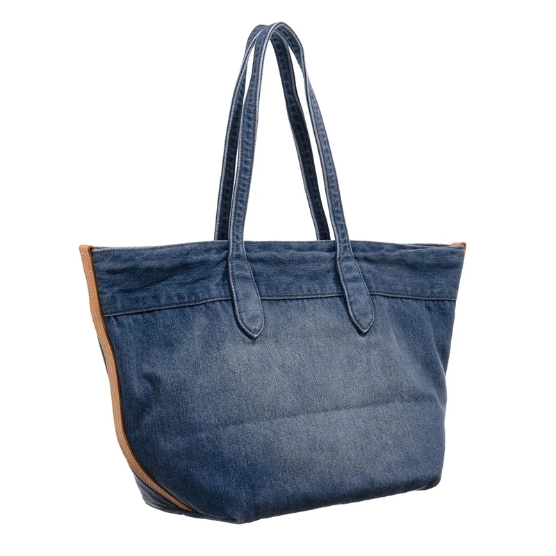 Polo Ralph Lauren Shopper Md Blpt Tte-Tote-Medium Wash(Image 3)