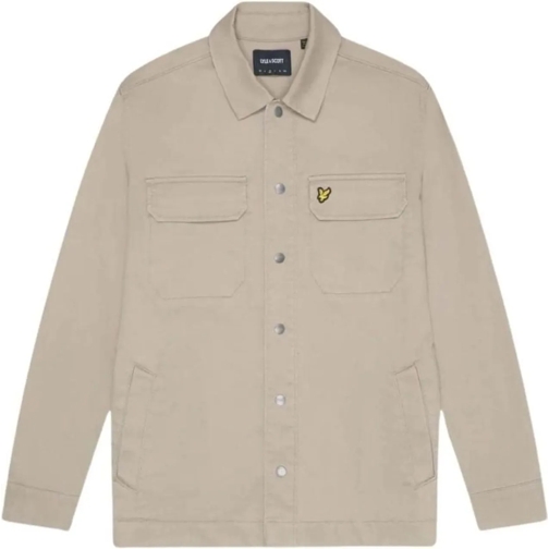 LYLE & SCOTT Weste Lyle&scott Bedford Cord Overshirt Overshirts Taupe taupe