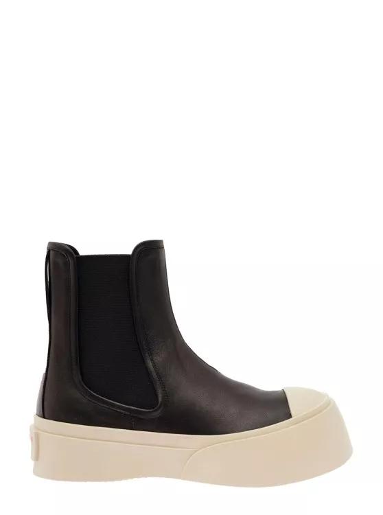 Thumbnail - Marni Stiefel - MARNI Boots Shoes 00n99 40 22FW - Gr. 39 (EU) - in Schwarz - für Damen