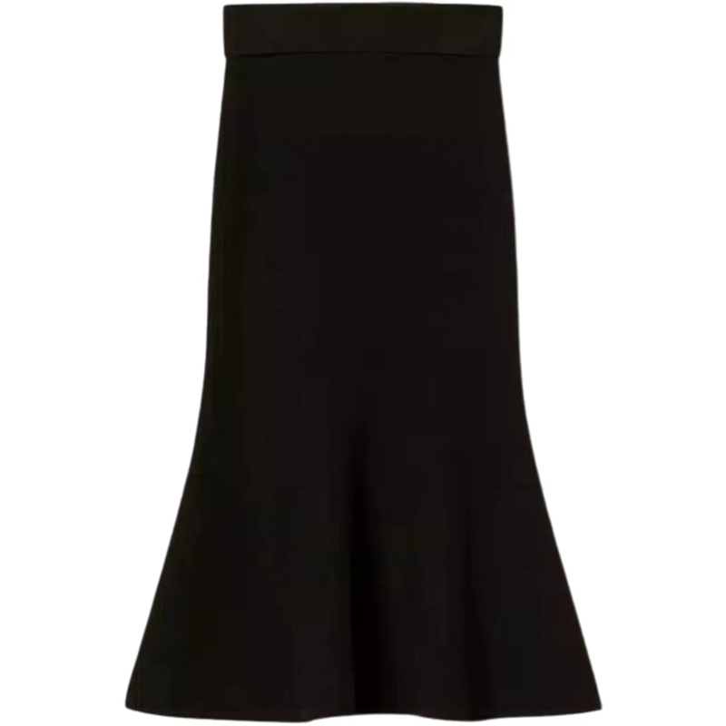 Twin-Set Jupe midi Skirts Black schwarz
