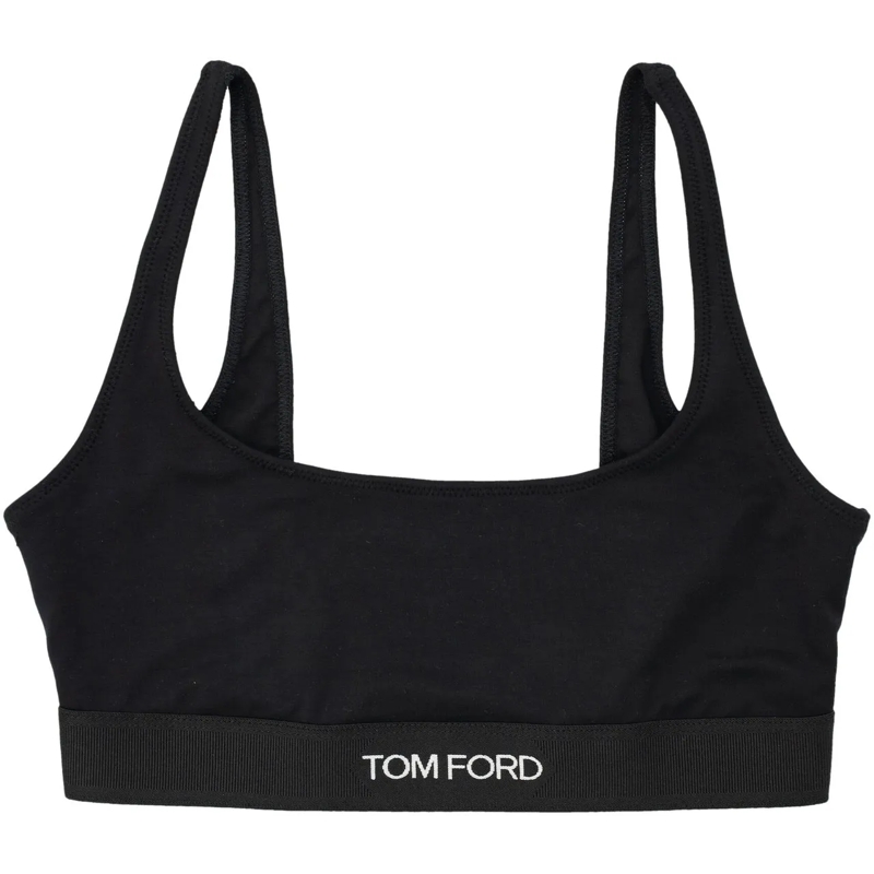 Tom Ford  Bralette Logo Nero schwarz