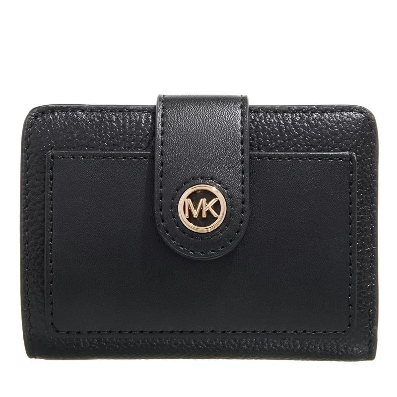 MICHAEL Michael Kors Bi-Fold-Portemonnaie Mk Charm Money Pieces  Black