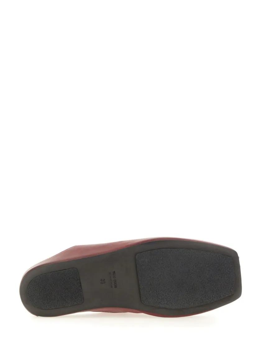 Thumbnail - Uma Wang Slipper & Pantoletten - Ballet Slippers - Gr. 39 (EU) - in Rot - für Damen