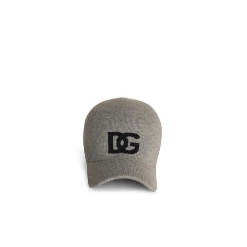 Dolce&Gabbana Grey Cashmere Cap Grey Hut