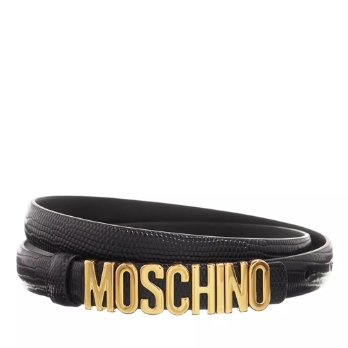 Moschino Belt  Black Ceinture fine
