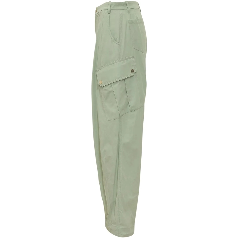 Pinko Hose Pantalone Rosalin con Tasche Cargo grün(Image 3)